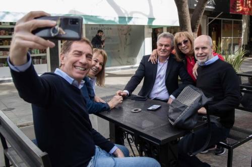 Larreta visitó Bahía Blanca con Santilli y apoyó el juicio político contra el presidente